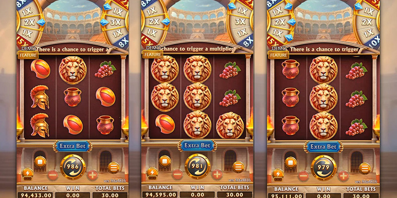 FC Roma Gladiatrix Slot - Double Multiplier Wheel Is Random