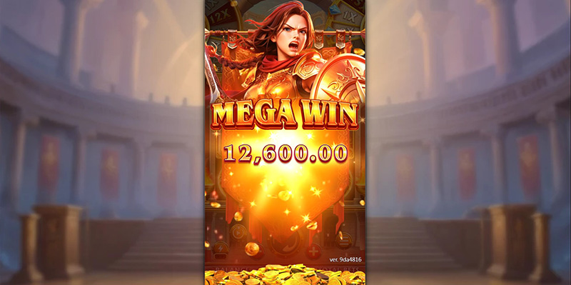 FC Roma Gladiatrix Slot - Mega Win