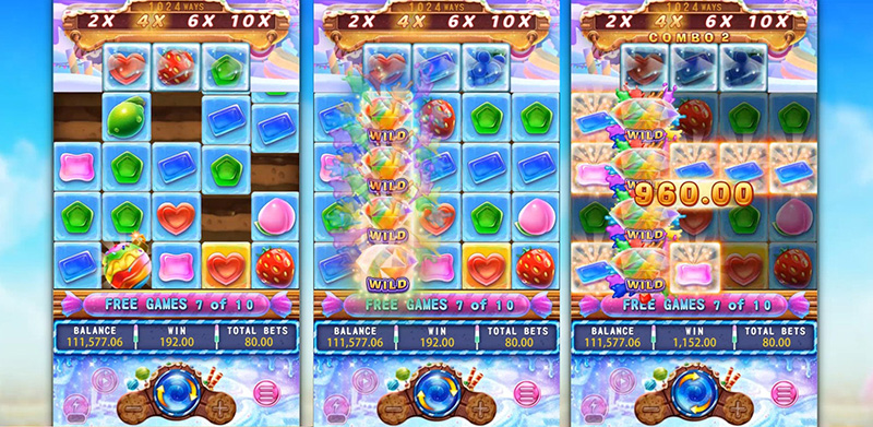 FC Sugar Bang Bang - Randomly Expand Vertically And Transform Into Wild Symbols