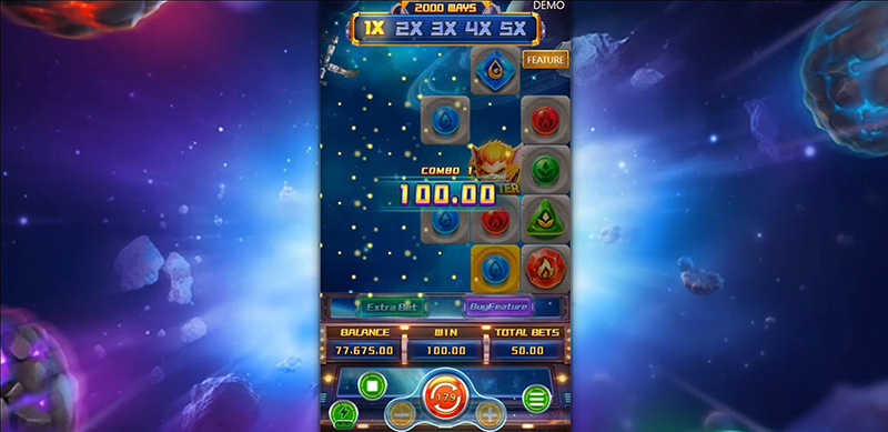 FC Super Elements Slot - Cascading Reels