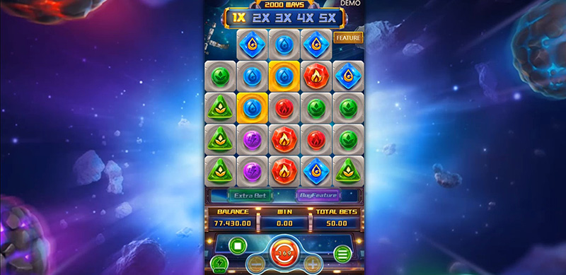 FC Super Elements Slot - Golden Symbols