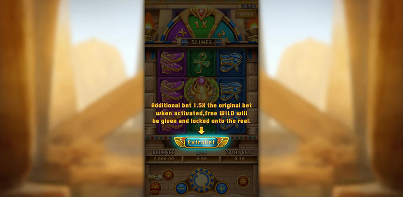 FC Treasure Raiders Slot - Extra Bet