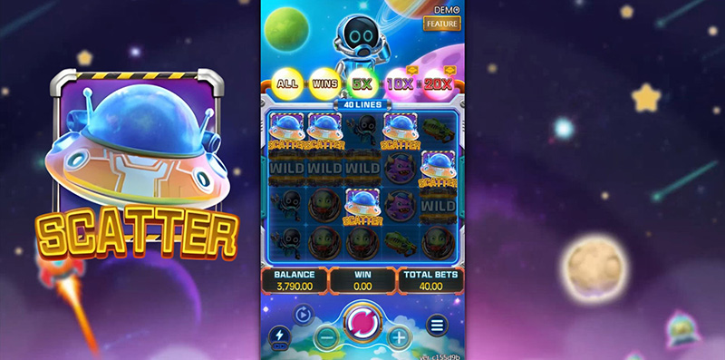 FC War Of The Universe Slot - Scatter Symbol