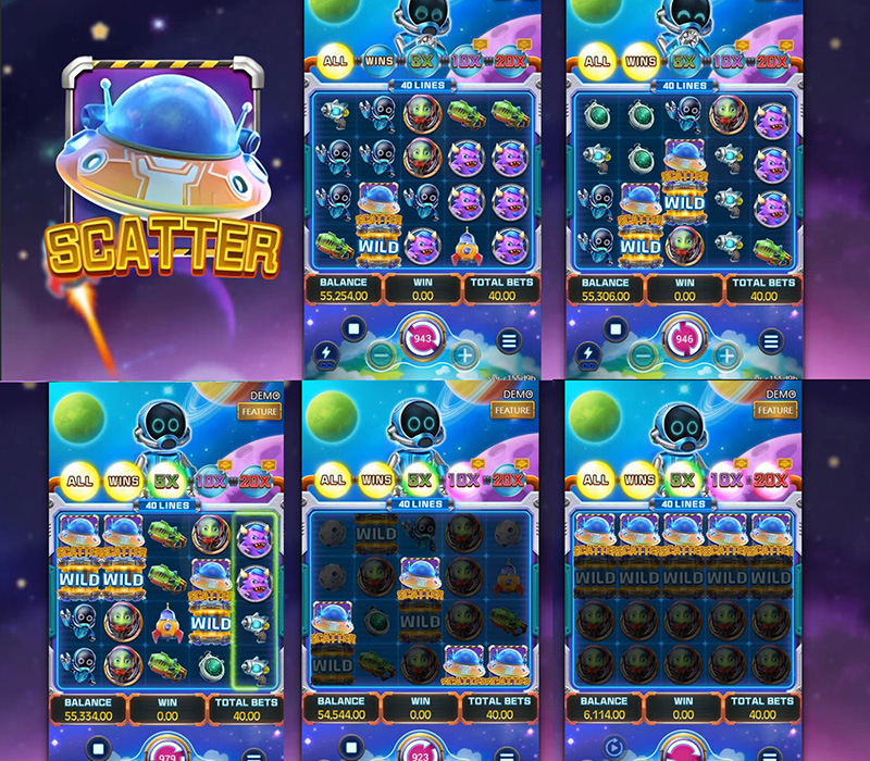 FC War Of The Universe Slot - Top Reel Symbols
