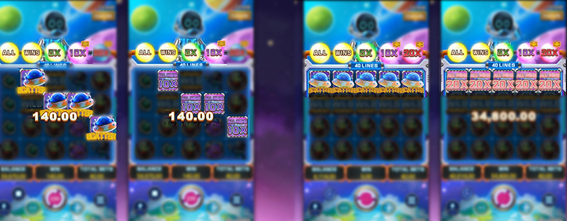 FC War Of The Universe Slot - Free Spins Bonus