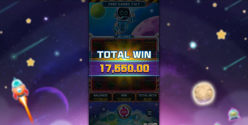 FC War Of The Universe Slot - Total Win
