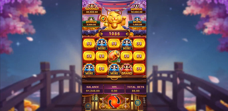 FC Win Win Neko Slot - The Hidden Jackpot Symbol Will Be Displayed