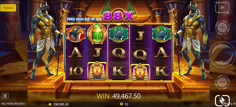 JDB Egypt Treasure Slot - Multipliers To Multiply Scores Each Round