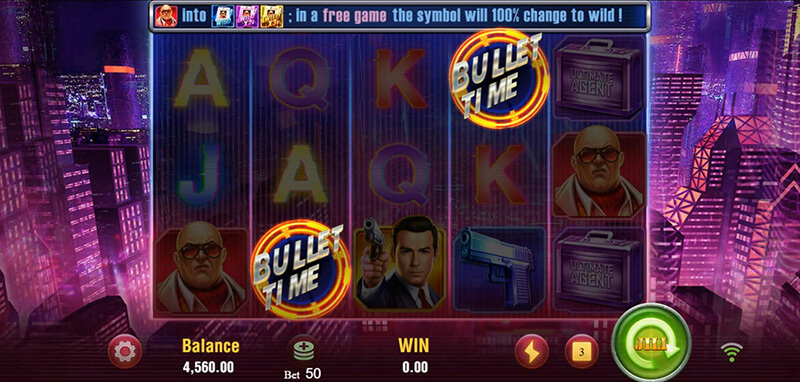 JILI Agent Ace Slot - Scatter Symbol (Bullet Time)