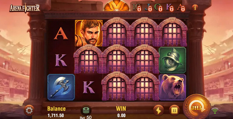 JILI Arena Fighter Slot - Mystery Symbol