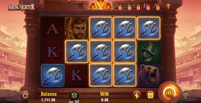 JILI Arena Fighter Slot - Mystery Symbol