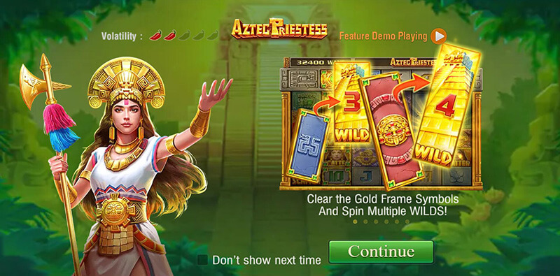 JILI Aztec Priestess Slot Game