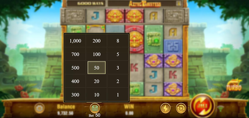 JILI Aztec Priestess Slot - Betting Option, Auto Spin, Turbo Spin