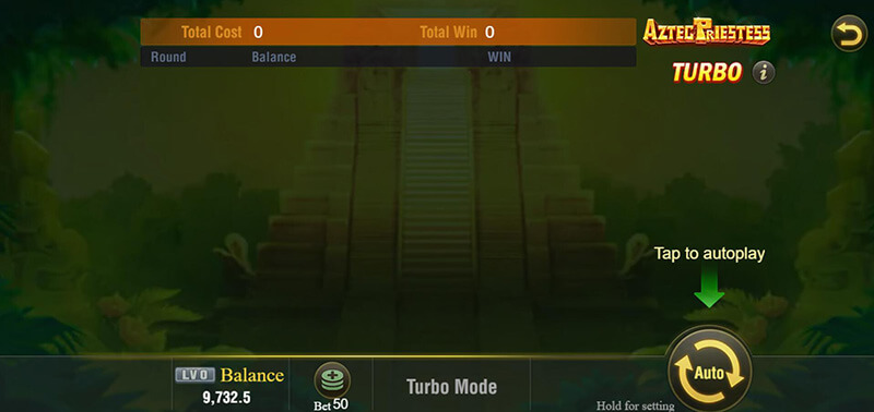 JILI Aztec Priestess Slot - Turbo Mode