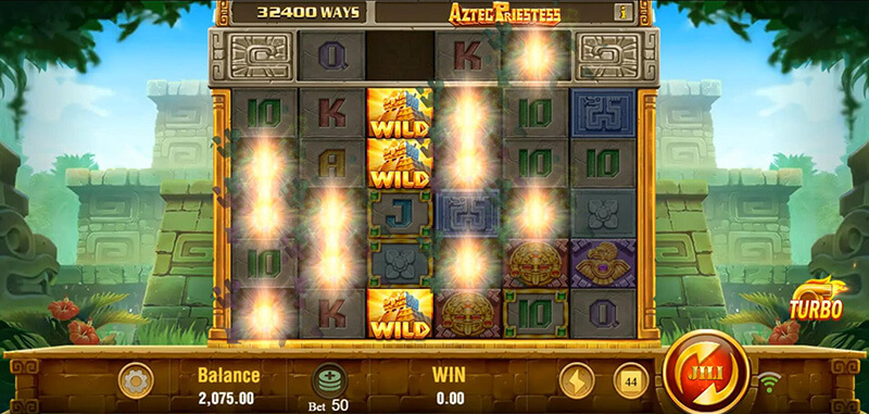 JILI Aztec Priestess Slot - Wild Symbol
