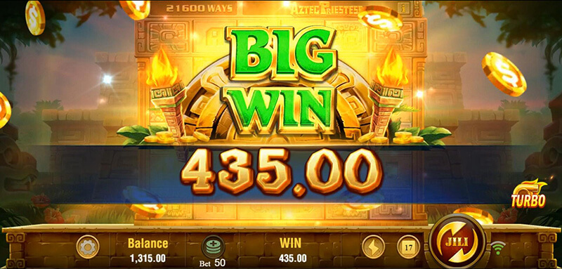 JILI Aztec Priestess Slot - Big Win