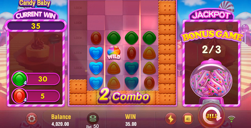 JILI Candy Baby Slot - Bonus Game