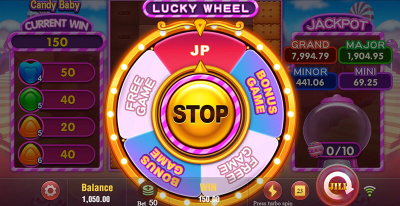 JILI Candy Baby Slot - Jackpot Bonus