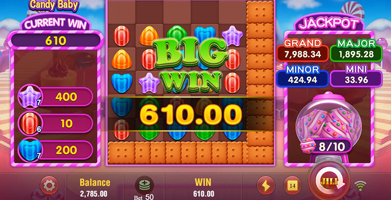 JILI Candy Baby Slot - Big Win