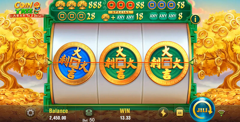 JILI Coin Tree Slot - Any Symbol Winning Combinations 1