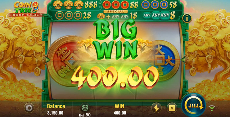 JILI Coin Tree Slot - Big Win