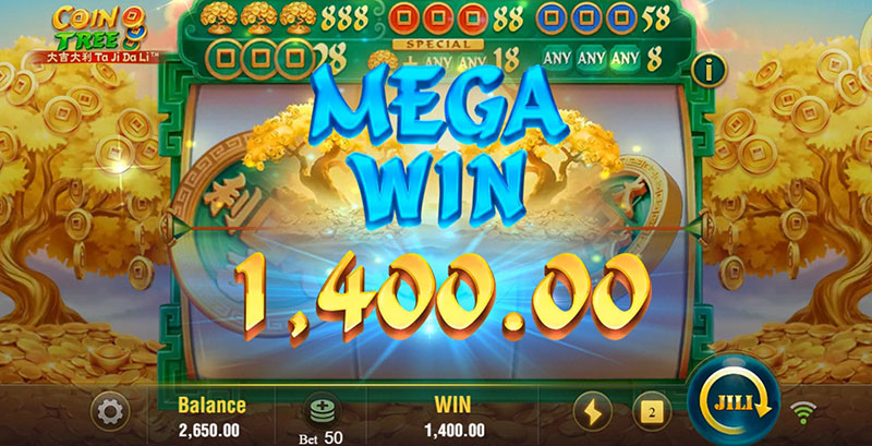 JILI Coin Tree Slot - Mega Win