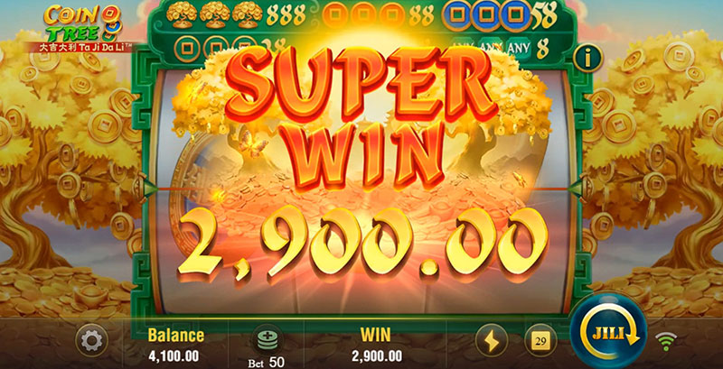 JILI Coin Tree Slot - Super Win