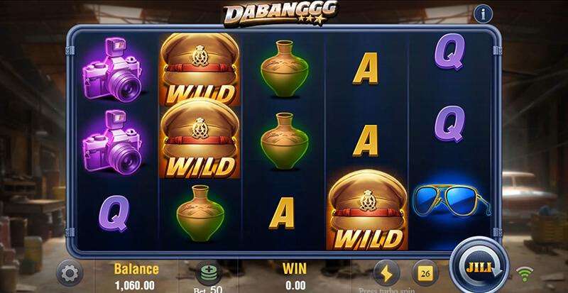 JILI Dabanggg Slot - Wild Symbol
