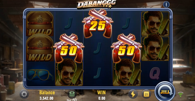 JILI Dabanggg Slot - Trigger Free Spins Bonus