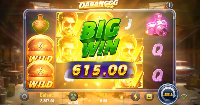 JILI Dabanggg Slot - Big Win