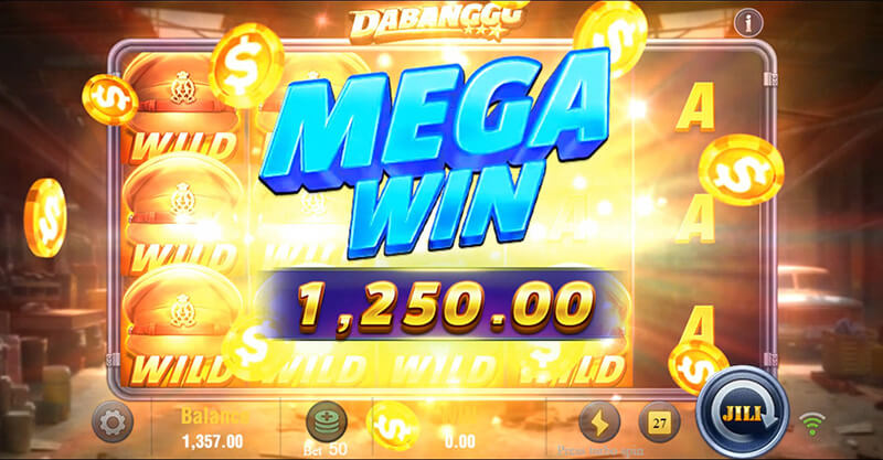 JILI Dabanggg Slot - Mega Win