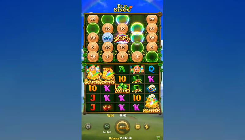 JILI Elf Bingo Slot - Trigger Free Spins Bonus