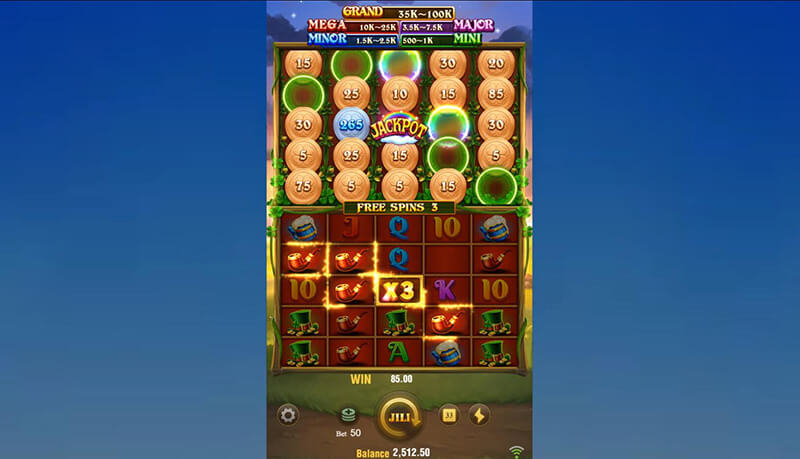 JILI Elf Bingo Slot - Wild Symbols x2 or x3 Multiplier