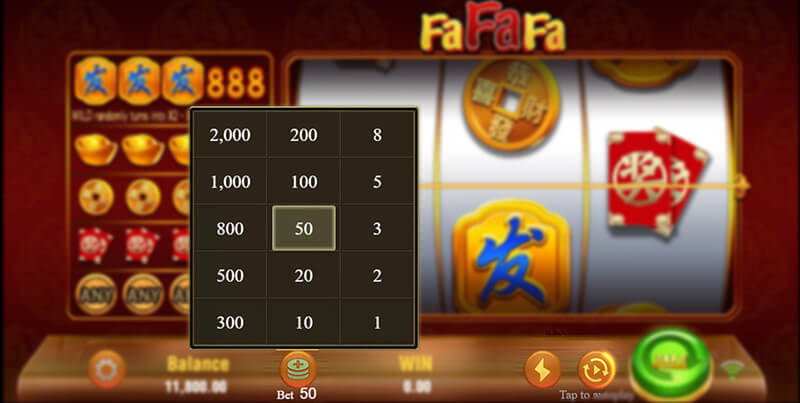 JILI FaFaFa Slot - Betting Option, Auto Spin, Turbo Spin