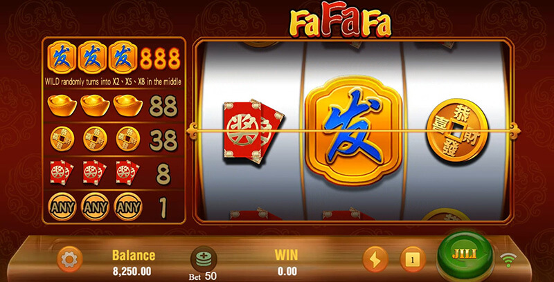 JILI FaFaFa Slot - Wild Symbol