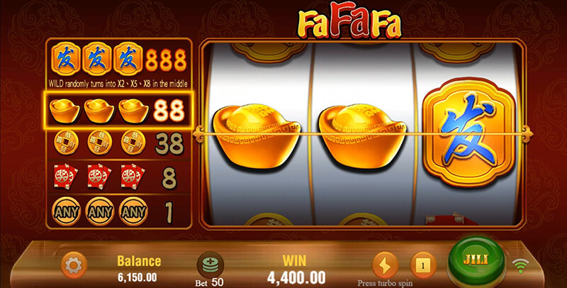 JILI FaFaFa Slot - Big Win 88x