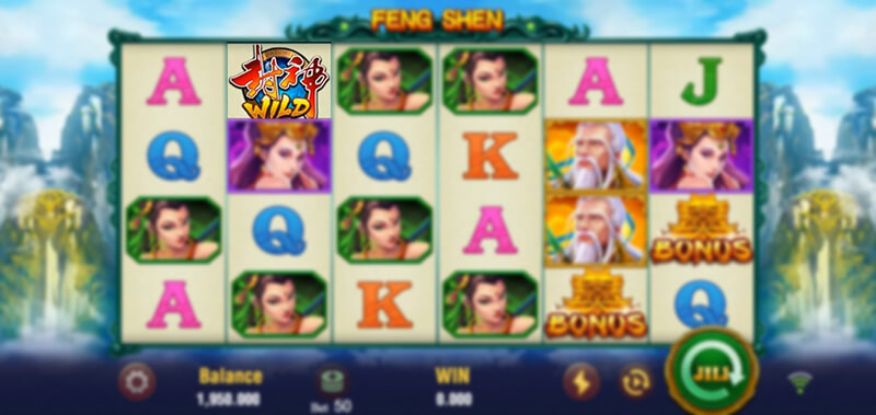 JILI Feng Shen Slot - Wild Symbol