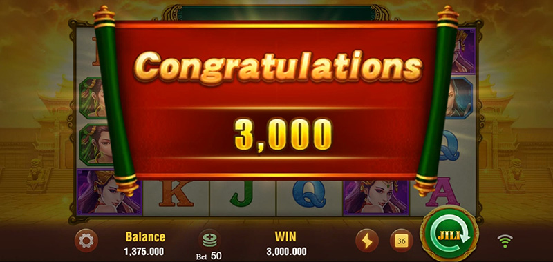 JILI Feng Shen Slot - Total Win