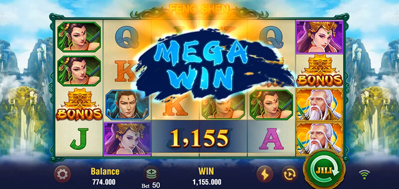 JILI Feng Shen Slot - Mega Win