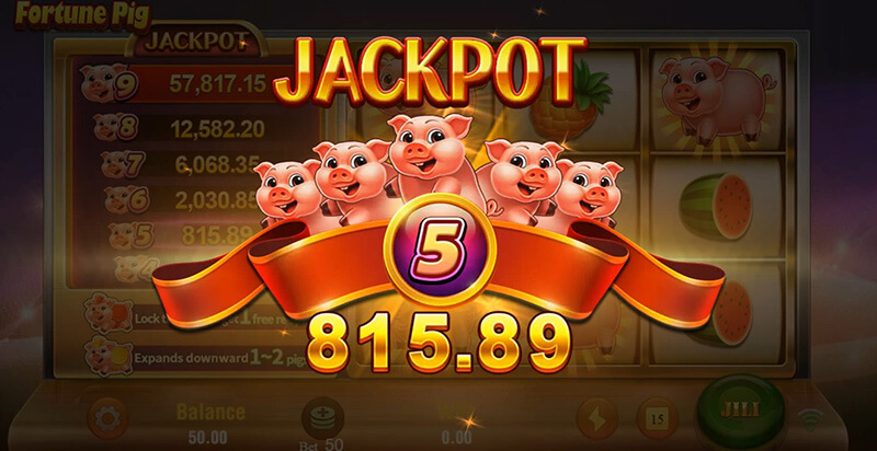 JILI Fortune Pig Slot - Jackpot