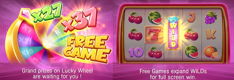 JILI Fruity Wheel Slot - Bonus Features