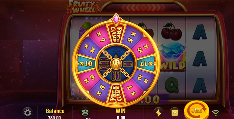 JILI Fruity Wheel Slot - Lucky Wheel Inner and Outer Circles
