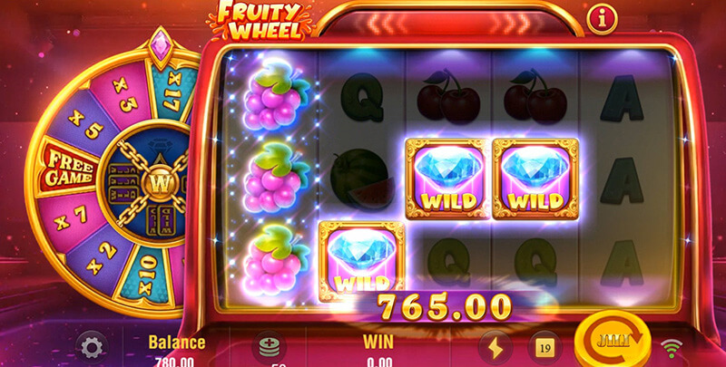 JILI Fruity Wheel Slot - Lucky Wheel Multiplied Value x17