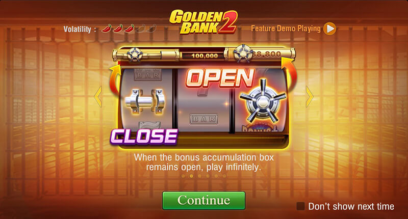 JILI Golden Bank 2 Slot Game