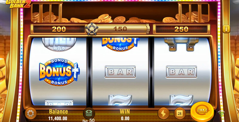 JILI Golden Bank 2 Slot - Bonus+ Symbol