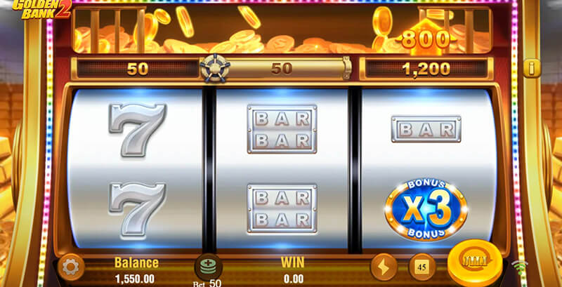 JILI Golden Bank 2 Slot - BonusX Symbol x3