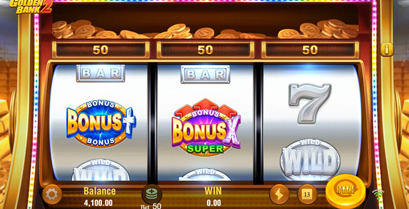 JILI Golden Bank 2 Slot - Super BonusX Symbol
