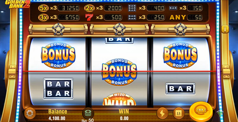 JILI Golden Bank 2 Slot - Free Spins Bonus
