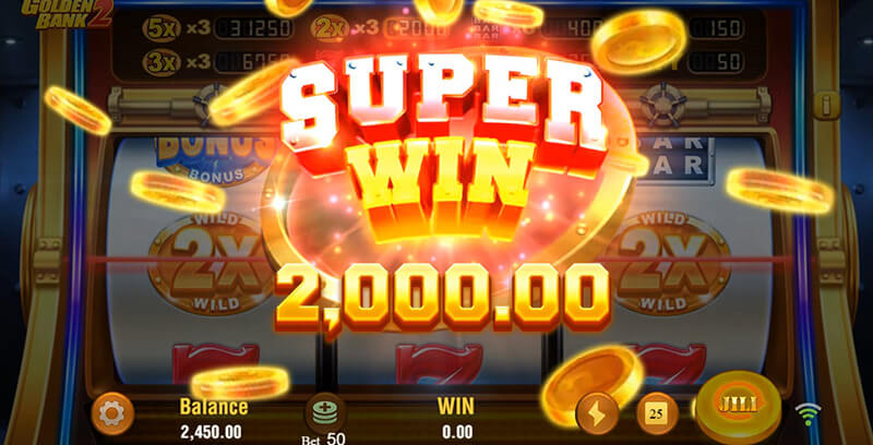 JILI Golden Bank 2 Slot - Super Win