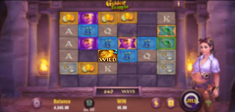 JILI Golden Temple Slot - Wild Symbol